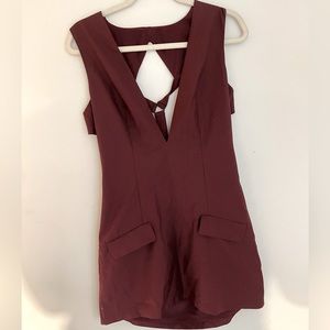 Tobi Mini backless dress